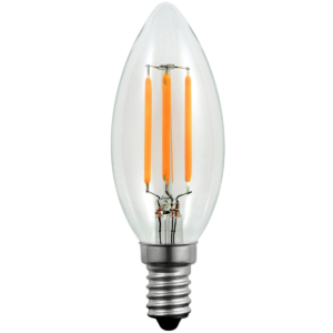 Sanico Goldlux Żarówka LED E14 FILAMENT FC37 EDIDECO 3,7W CIEPŁA 2200K - 304483