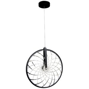 Sanico Goldlux lampa wisząca BICYKL LED 16W 3000K czarny/chrom  IP20 - 307552