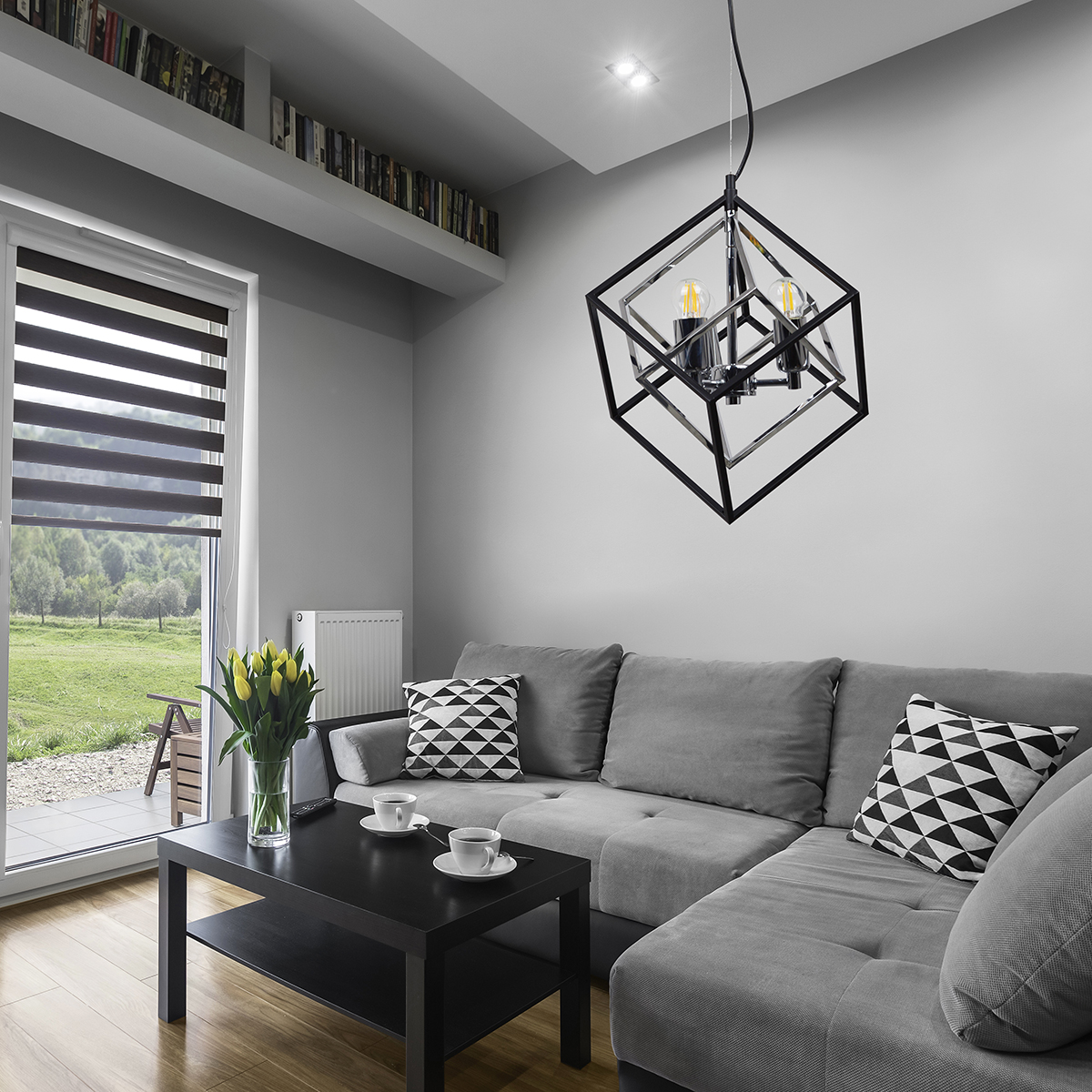 Simply designed interior