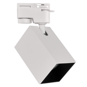 Sanico Goldlux SQUARE 1xGU10 reflektor szynowy 1-fazowy biały/czarny IP20 - 321749
