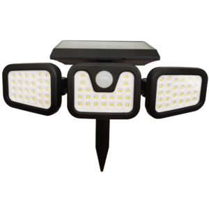 Sanico Goldlux TRIO LED naświetlacz solarny z czujnikiem ruchu i zmierzchu IP44 - 323125