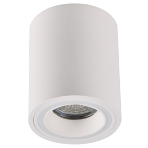 Sanico Goldlux FALCO 1xGU10 oprawa natynkowa okrągła stała biała IP20 - 323644