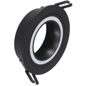 Sanico Goldlux FALCO 1xMR16 oprawa podtynkowa okrągła stała czarna IP20 - 323699