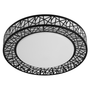 Sanico Goldlux CLARA plafon LED czarny 4000K IP20 - 324306