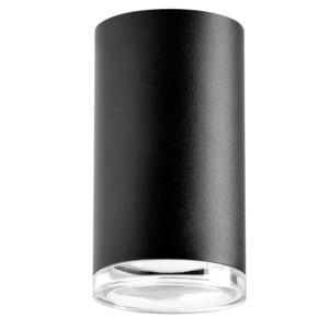 Sanico Goldlux TURYN 1xGU10 oprawa natynkowa okrągła stała czarna IP44 - 324696