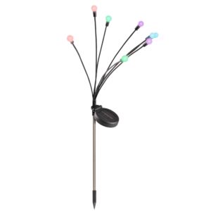 Sanico Goldlux FIORINI 8 LED lampa solarna RGB IP44 - 325556