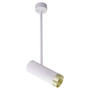 Sanico Goldlux lampa wisząca PORTO 1xGU10 biała/złota IP20 - 326041