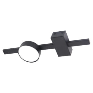 Sanico Goldlux JOY 1xGX53 lampa ścienno-sufitowa z żarówką LED czarna IP20 - 326249