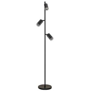 Sanico Goldlux PARIS 3xGU10 lampa podłogowa czarna IP20 - 326560
