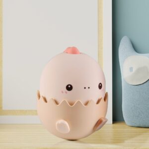 Sanico Goldlux lampka nocna BABY DINO LED 3000K RGB silikonowa z akumulatorem przewód USB C różowa - 326973