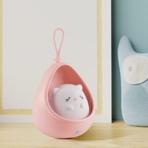 Sanico Goldlux lampka nocna KITTY LED 3000K z czujnikiem ruchu różowa IP20 - 326997