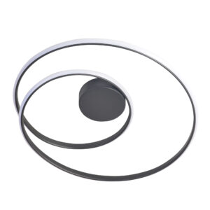 Sanico Goldlux lampa sufitowa ZEFIRA LED 50 antracyt (czarny) 4000K IP20 - 328038