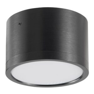 Sanico Goldlux MIRELLA 1xGX53 oprawa natynkowa okrągła czarna IP20 - 328106