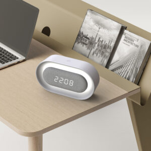 Sanico Goldlux lampka nocna KAJA LED z budzikiem IP20 - 328137