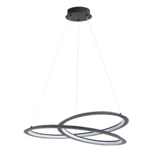 Sanico Goldlux Lampa wisząca LED TANGO 44W czarna 4000K IP20 - 331106