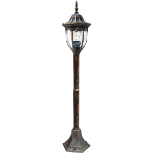 Sanico Goldlux FLORENCJA 1xE27 lampa ogrodowa stojąca wysoka patyna IP43 - 302595