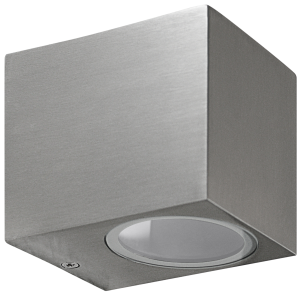 Sanico Goldlux BOSTON GU10 kinkiet oprawa elewacyjna satyna IP44 - 304568