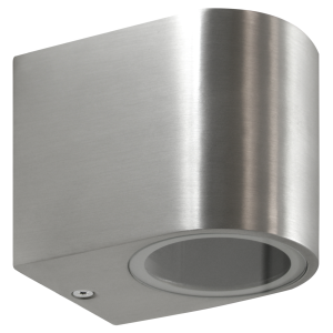 Sanico Goldlux BOSTON GU10 kinkiet oprawa elewacyjna satyna IP44 - 304575