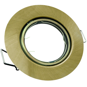 Sanico Goldlux OPIN MR16 oprawa podtynkowa okrągła ruchoma patyna IP20 - 306425