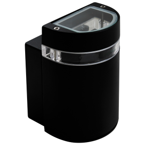 Sanico Goldlux GILBERT GU10 kinkiet oprawa elewacyjna czarna IP44 - 307835