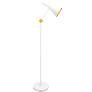 Sanico Goldlux lampa podłogowa MODERN E27 biała IP20 - 308023