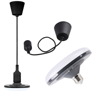 Sanico Goldlux KIKI 10 LED lampka wisząca czarna IP20 - 308085