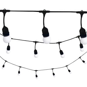 Sanico Goldlux Girlanda ogrodowa LED PARTY M zestaw z mlecznymi żarówkami 3000K IP44 - 308207