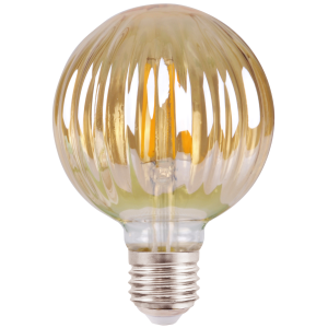 Sanico Goldlux Żarówka LED E27 FILAMENT G100 4W Vintage Amber 2700K - 308887