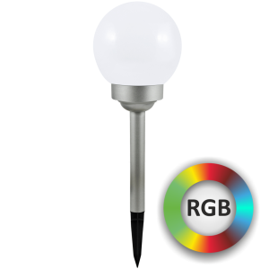 Sanico Goldlux KULA LED 15 lampa solarna RGB + 3000K IP44 - 309310