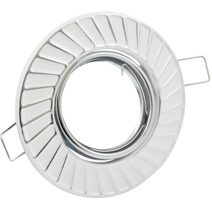 Sanico Goldlux FOBOS 7805 MR16 oprawa podtynkowa okrągła ruchoma biała/srebrna IP20 - 310255