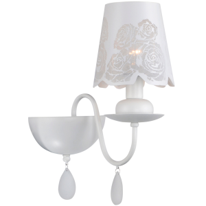 Sanico Goldlux FABRIZIA E14 kinkiet ścienny biały IP20 - 310422