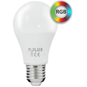 Sanico Goldlux Żarówka LED SMART E27 A60 6W RGB + CIEPŁA 3000K sterowana pilotem - 311382