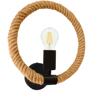 Sanico Goldlux ROPE ARTHUR E27 kinkiet ścienny IP20 - 311450