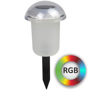 Sanico Goldlux MOMO LED lampa solarna 2 x RGB IP44 - 311498