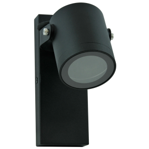 Sanico Goldlux PINO GU10 kinkiet oprawa elewacyjna czarna IP44 - 311573