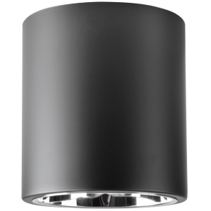 Sanico Goldlux oprawa natynkowa  JUPITER 17 E27 okrągła stała czarna IP20 - 311719