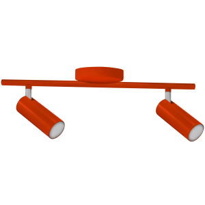 Sanico Goldlux GAVI 2 LED oprawa listwa ścienno-sufitowa orange 3000K IP20 - 311771