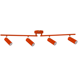 Sanico Goldlux GAVI 4 LED oprawa listwa ścienno-sufitowa orange 3000K IP20 - 311795