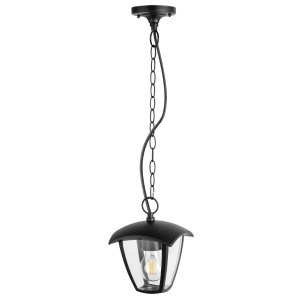 Sanico Goldlux IGMA 1xE27 lampa ogrodowa wisząca czarna IP44 - 311887