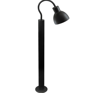 Sanico Goldlux ARNE 100 E27 lampa ogrodowa stojąca czarna IP44 - 311931