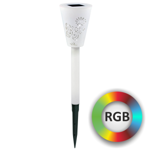 Sanico Goldlux PIANO LED lampa solarna RGB IP44 - 312075