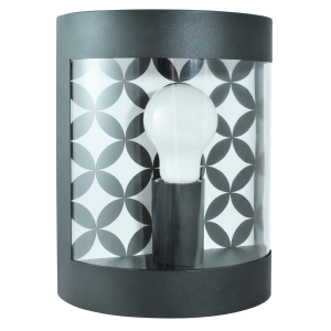 Sanico Goldlux MURET E27 kinkiet oprawa elewacyjna czarna IP44 - 312365