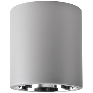 Sanico Goldlux oprawa natynkowa  JUPITER 17 E27 okrągła stała szara IP20 - 312433