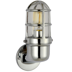 Sanico Goldlux LOFT LUND E27 kinkiet oprawa ścienna chrom IP44 - 312570