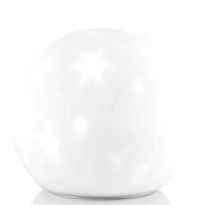 Sanico Goldlux KSIĘŻYC MOON lampka dekoracyjna z akumulatorem silikonowa biała - 312983