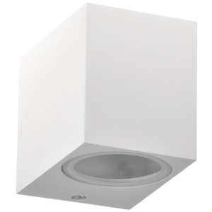 Sanico Goldlux BOSTON GU10 kinkiet oprawa elewacyjna biała IP44 - 313379