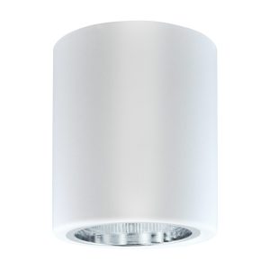 Sanico Goldlux oprawa natynkowa MERKURY 10 E27 okrągła stała biała IP20 - 313560