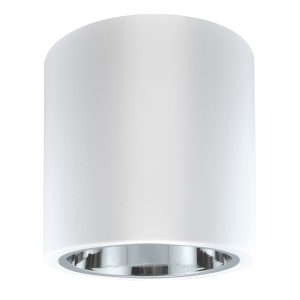 Sanico Goldlux oprawa natynkowa MERKURY 17 E27 okrągła stała biała IP20 - 313584