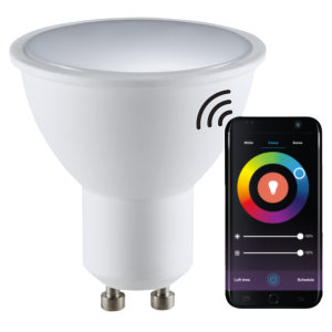Sanico Goldlux Wi-Fi SMART żarówka LED GU10 5,5W CIEPŁA 2700K~ZIMNA 6500K + RGB TUYAsmart - 313805