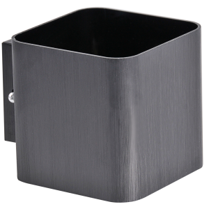 Sanico Goldlux IZAR G9 kinkiet oprawa ścienna czarna IP20 - 314000